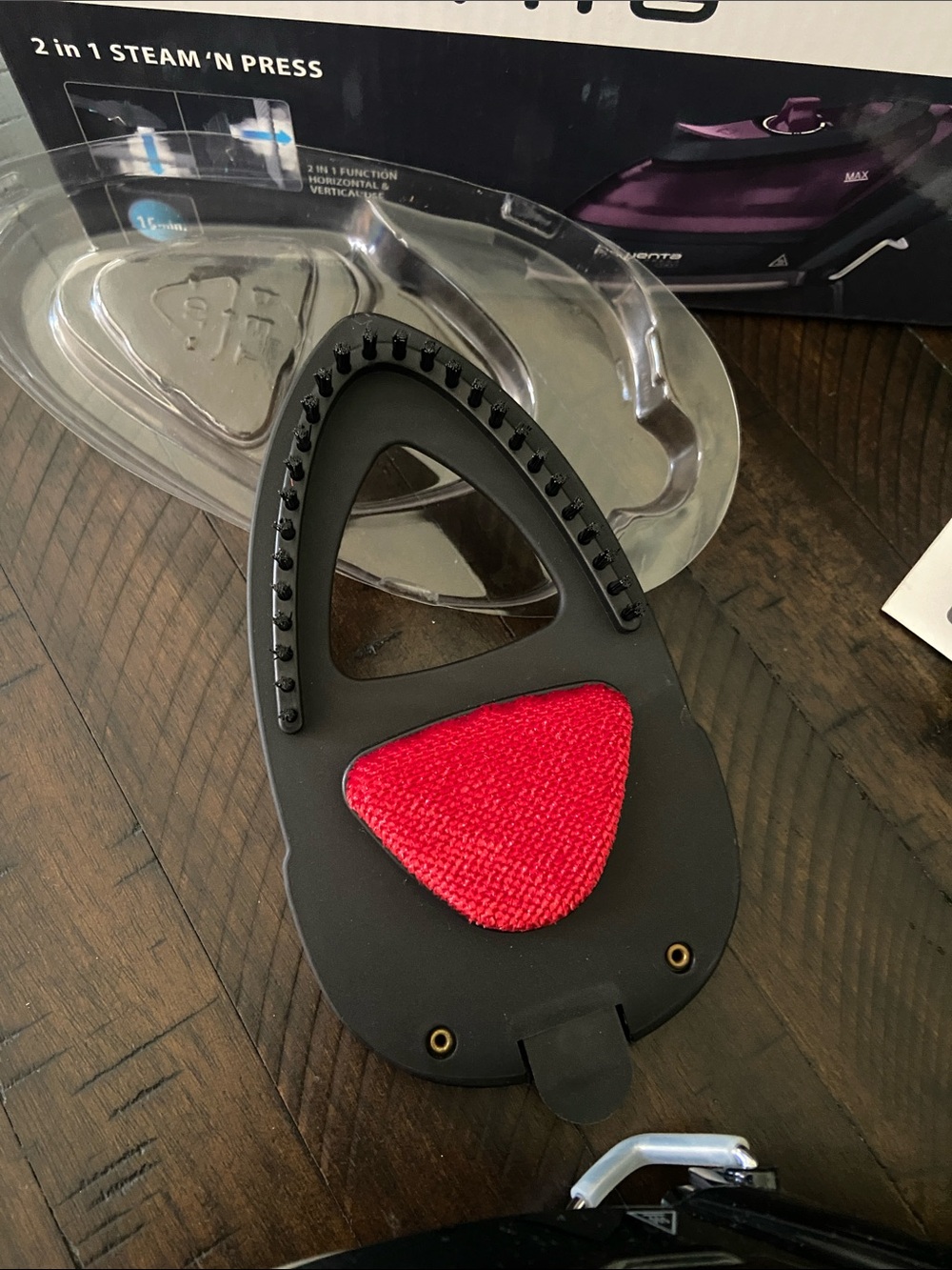 Rowenta “All in One” Iron & Steamer. 2-in-1 Handheld Steam ‘N Press. New in box - Picture 10 of 15